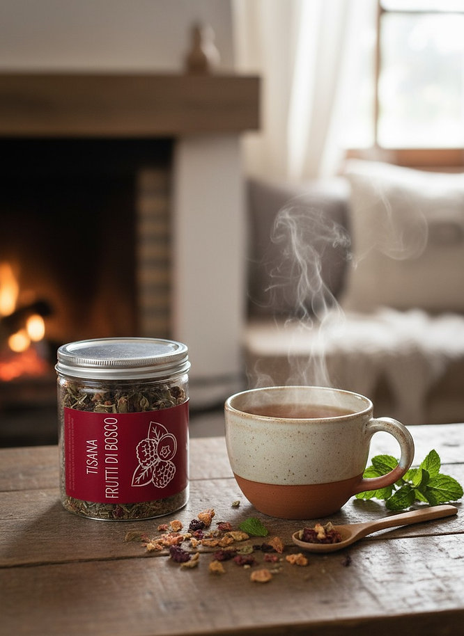 Tisana ai Frutti di Bosco – Un’Esplosione di Sapore e Vitamine a Km 0 - 20g