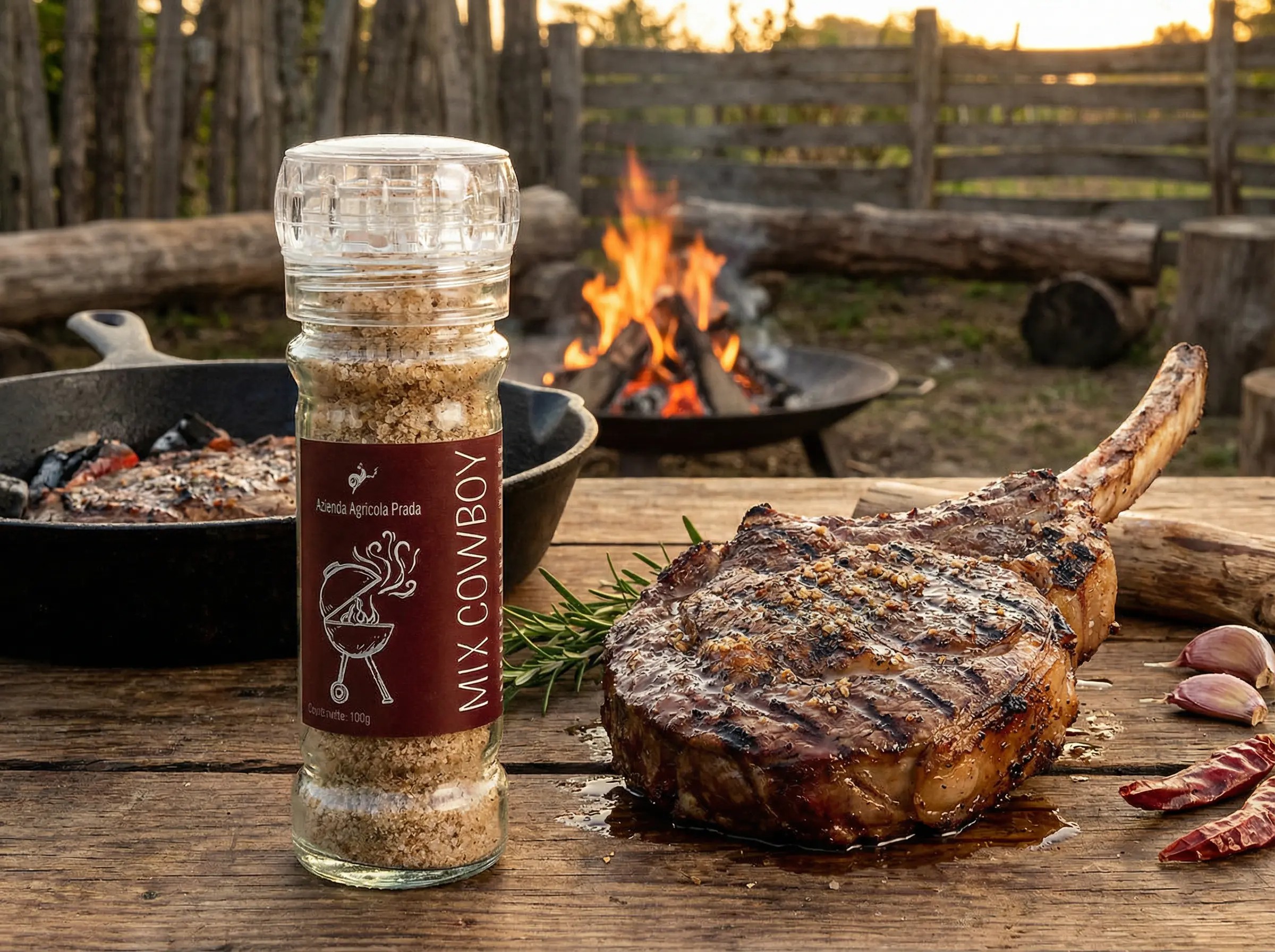 Mix Spezie Cowboy – Il Rub Artigianale per Barbecue e Carni Rosse