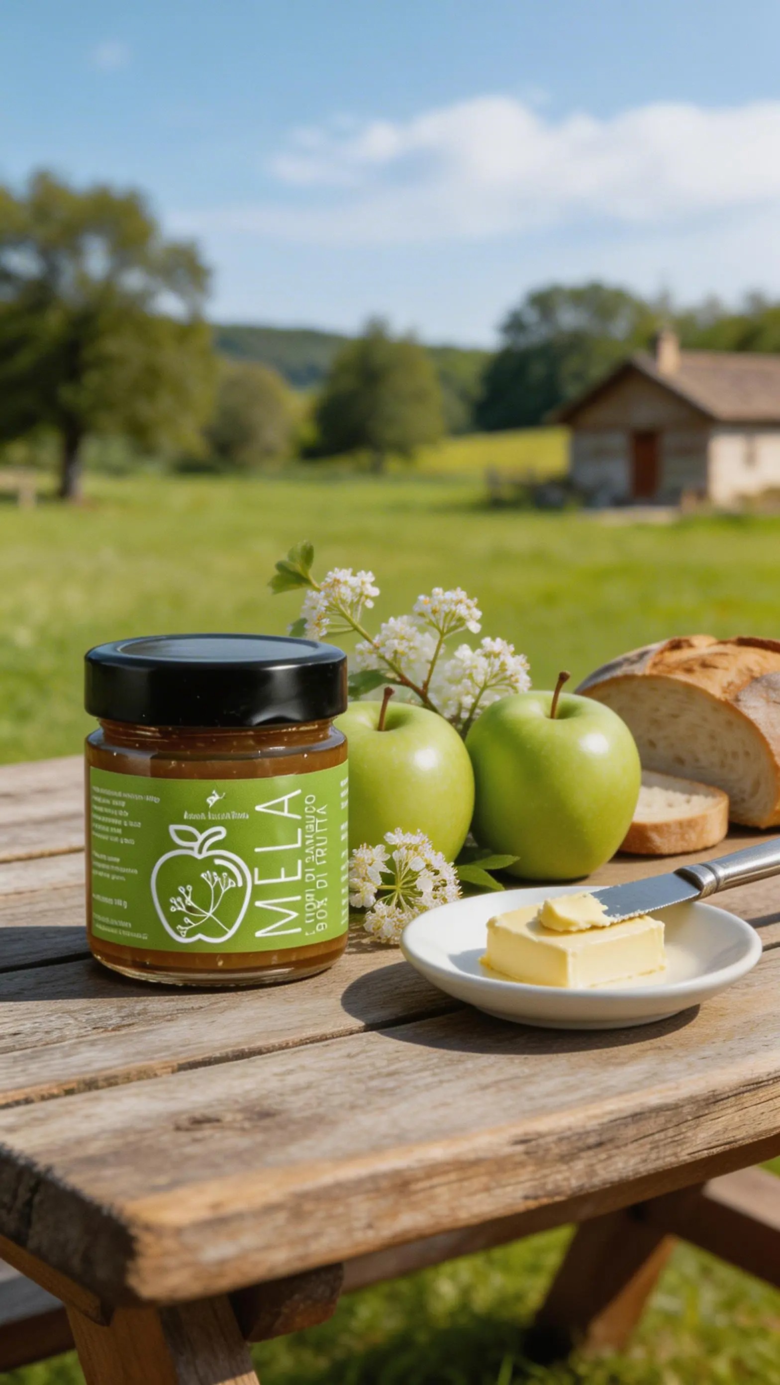 Composta Mela e Fiori di Sambuco – L'Eleganza della Campagna a Km 0