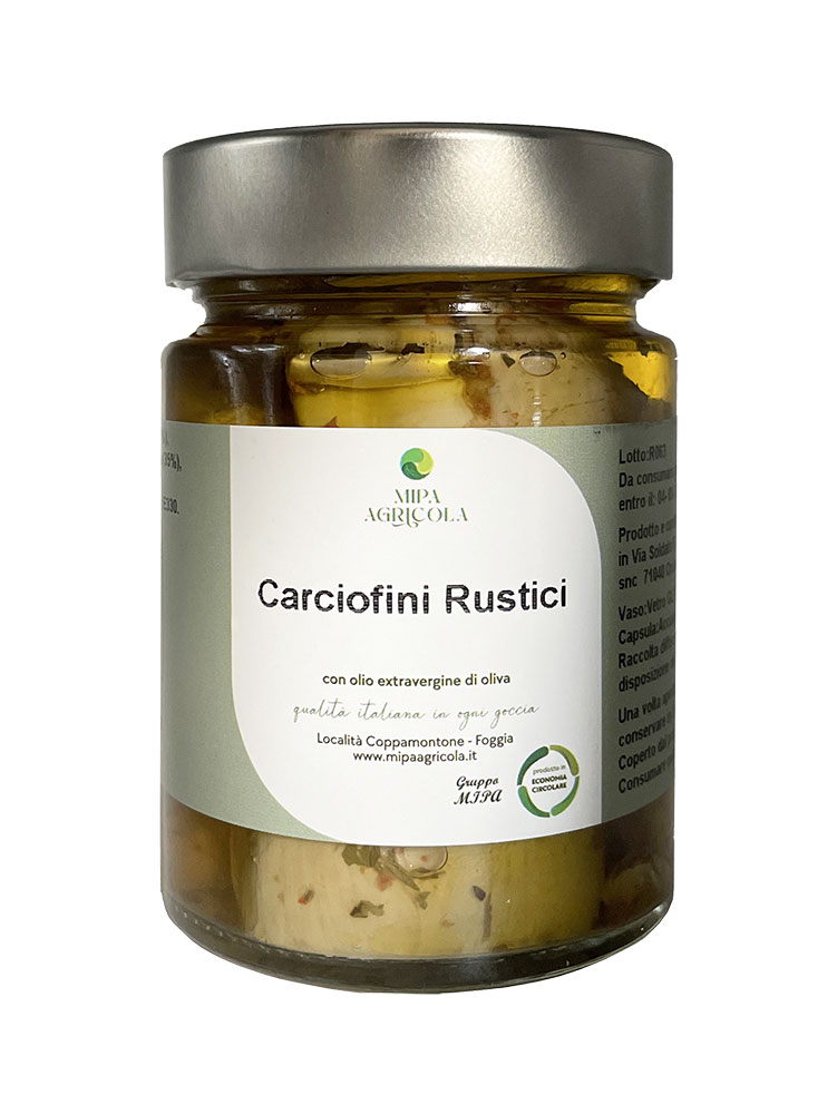 Carciofini Rustici in Olio EVO biologico