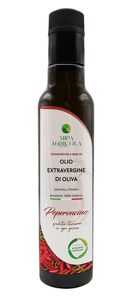Olio EVO Biologico Aromatizzato Peperoncino 