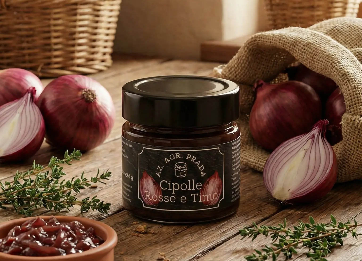 Composta di Cipolle Rosse e Timo